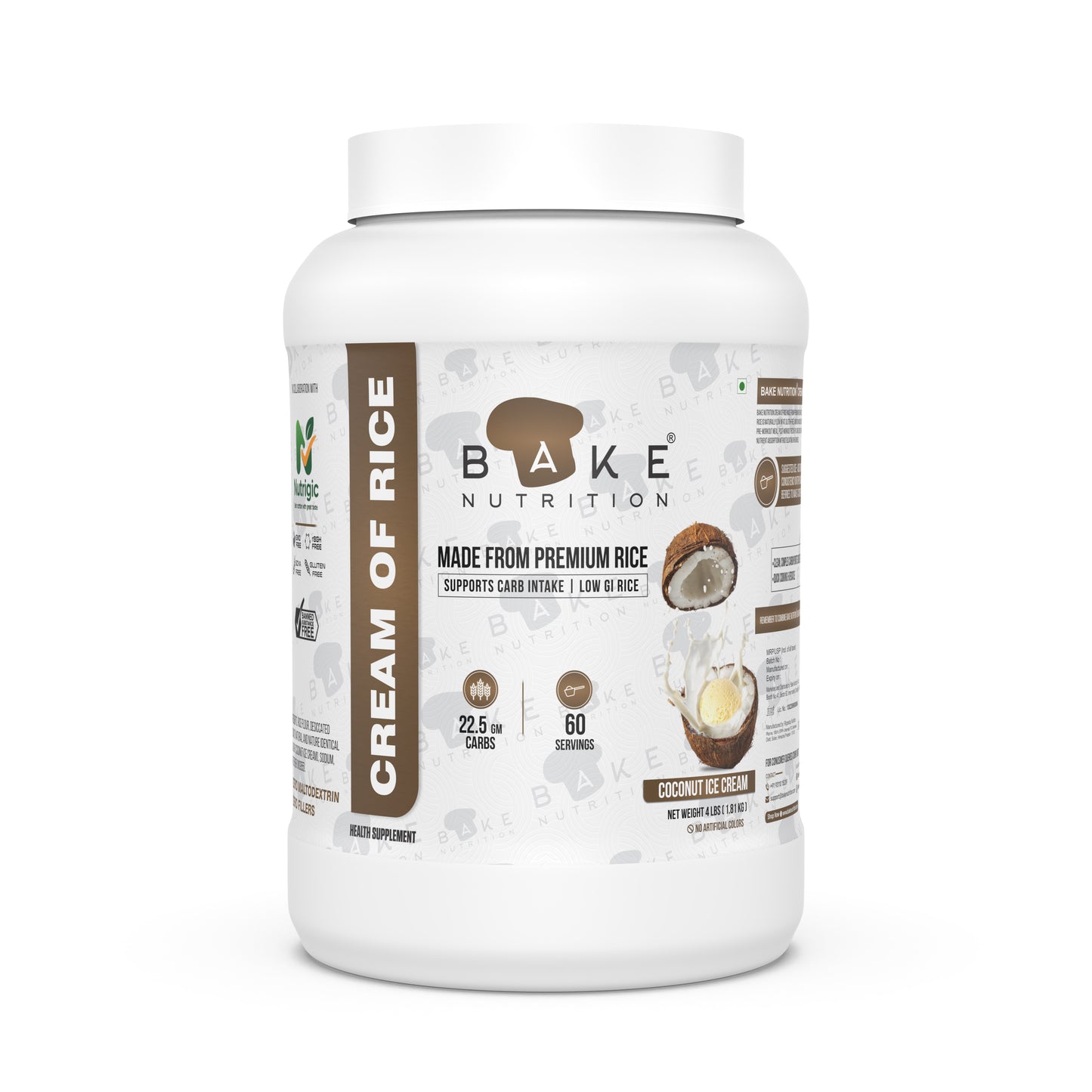 CREAM OF RICE  4LBS 60 SERVINGS