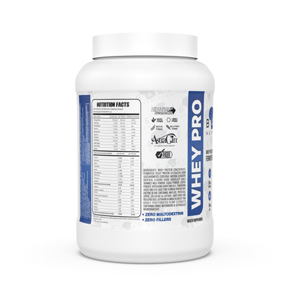 WHEY PRO (Whey Protein Concentrate +Fermented Yeast Protein)