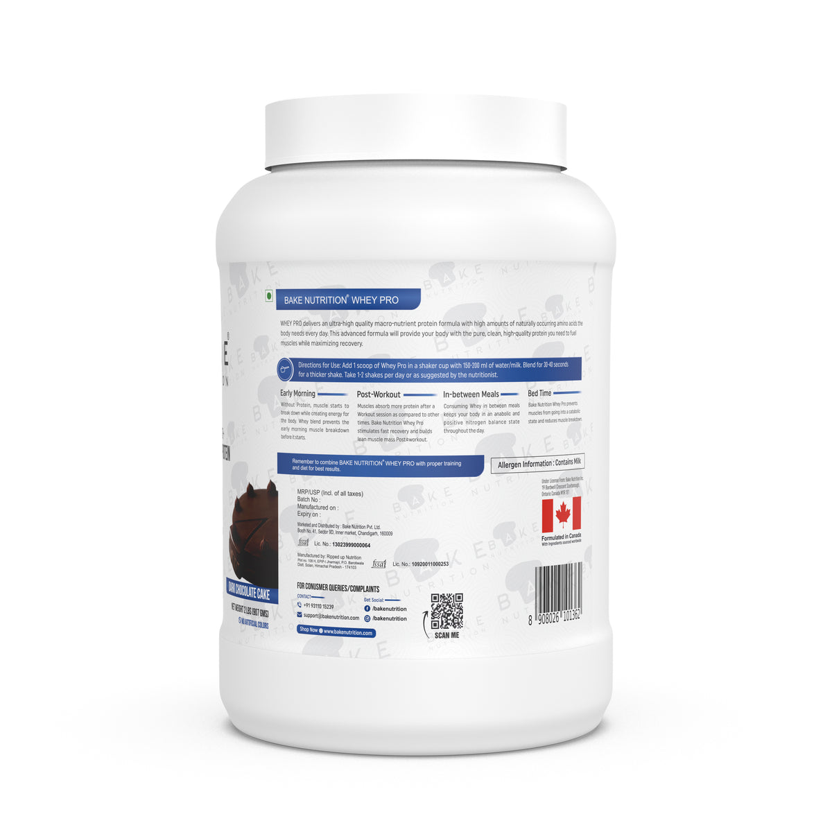 WHEY PRO (Whey Protein Concentrate +Fermented Yeast Protein)