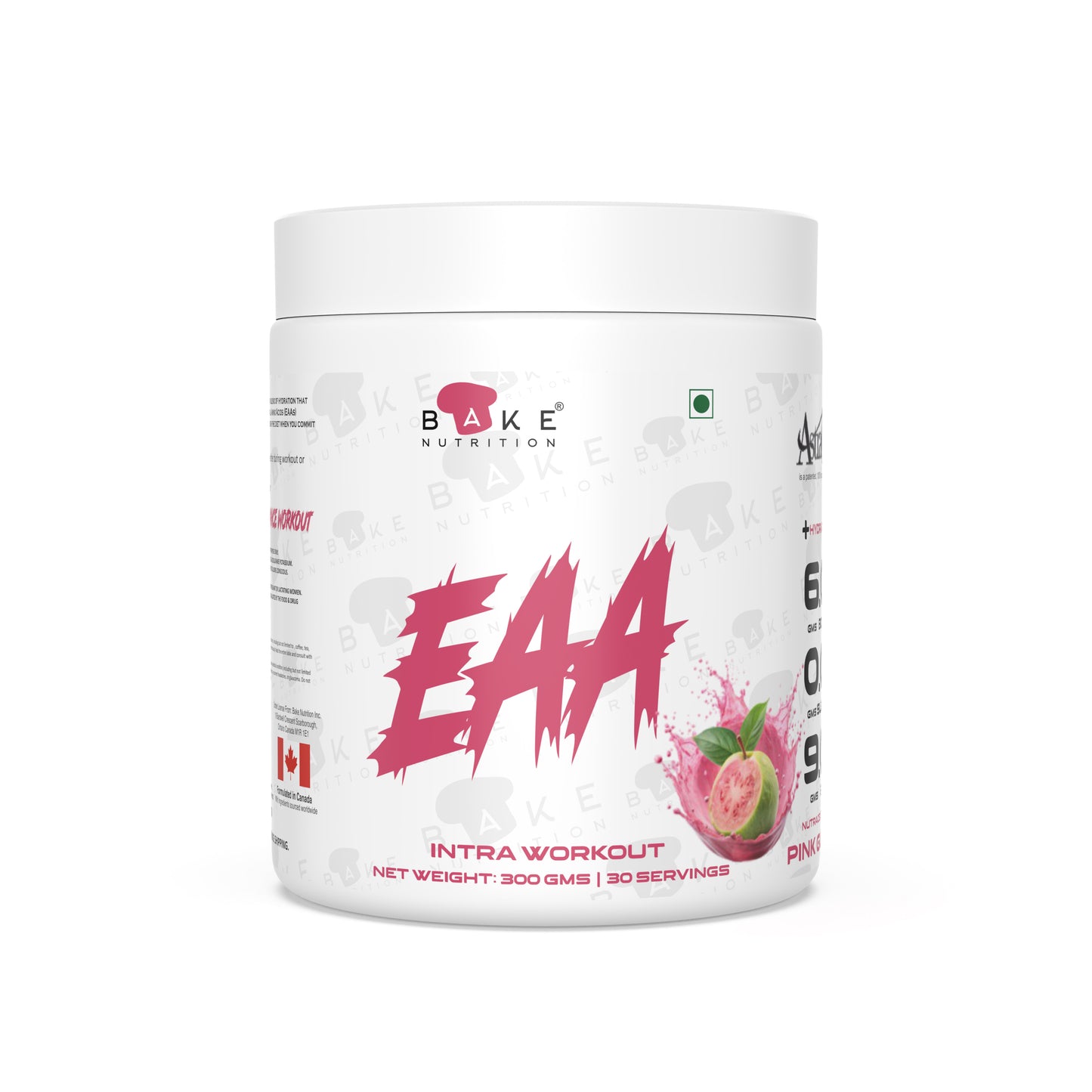 BAKE NUTRITION EAA | ESSENTIAL AMINO ACIDS | BLEND OF 9 EAA'S | WITH ADDED ASTRAGIN & HYDRATION