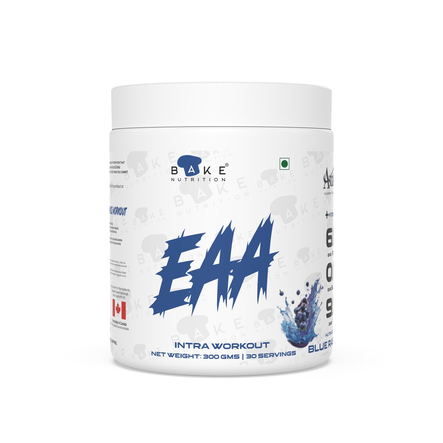 BAKE NUTRITION EAA | ESSENTIAL AMINO ACIDS | BLEND OF 9 EAA'S | WITH ADDED ASTRAGIN & HYDRATION