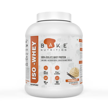 ISO WHEY (100% WHEY ISOLATE)